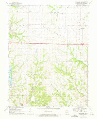 Millersburg NE Missouri Historical topographic map, 1:24000 scale, 7.5 X 7.5 Minute, Year 1969
