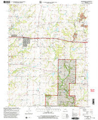 Millersburg Missouri Historical topographic map, 1:24000 scale, 7.5 X 7.5 Minute, Year 2000