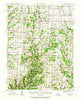 Millersburg Missouri Historical topographic map, 1:62500 scale, 15 X 15 Minute, Year 1944