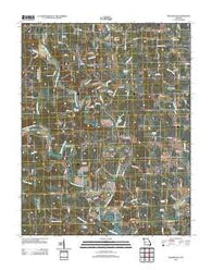 Millersville Missouri Historical topographic map, 1:24000 scale, 7.5 X 7.5 Minute, Year 2012