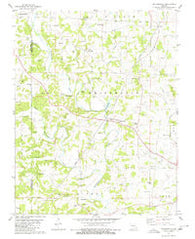 Millersville Missouri Historical topographic map, 1:24000 scale, 7.5 X 7.5 Minute, Year 1980