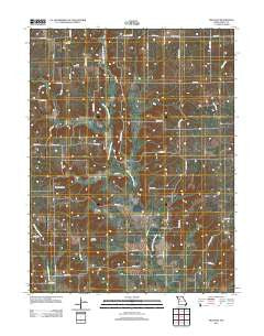 Millville Missouri Historical topographic map, 1:24000 scale, 7.5 X 7.5 Minute, Year 2012