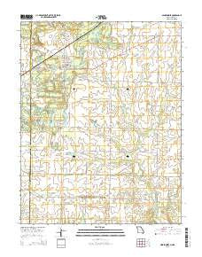 Mindenmines Missouri Current topographic map, 1:24000 scale, 7.5 X 7.5 Minute, Year 2015