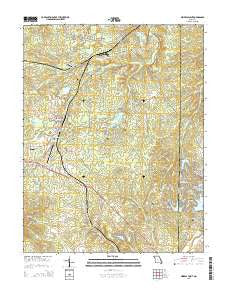 Mineral Point Missouri Current topographic map, 1:24000 scale, 7.5 X 7.5 Minute, Year 2015