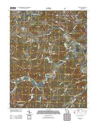 Minnith Missouri Historical topographic map, 1:24000 scale, 7.5 X 7.5 Minute, Year 2011