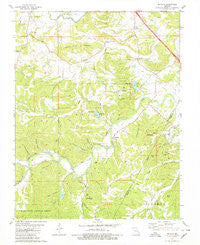 Minnith Missouri Historical topographic map, 1:24000 scale, 7.5 X 7.5 Minute, Year 1980