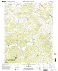 Minnith Missouri Historical topographic map, 1:24000 scale, 7.5 X 7.5 Minute, Year 2000