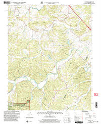 Minnith Missouri Historical topographic map, 1:24000 scale, 7.5 X 7.5 Minute, Year 2000