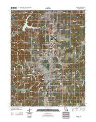 Moberly Missouri Historical topographic map, 1:24000 scale, 7.5 X 7.5 Minute, Year 2012