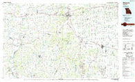 Moberly Missouri Historical topographic map, 1:100000 scale, 30 X 60 Minute, Year 1985