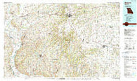 Moberly Missouri Historical topographic map, 1:100000 scale, 30 X 60 Minute, Year 1985