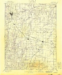 Moberly Missouri Historical topographic map, 1:125000 scale, 30 X 30 Minute, Year 1890