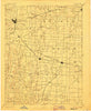 Moberly Missouri Historical topographic map, 1:125000 scale, 30 X 30 Minute, Year 1890