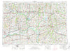 Moberly Missouri Historical topographic map, 1:250000 scale, 1 X 2 Degree, Year 1954