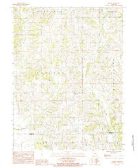 Modena Missouri Historical topographic map, 1:24000 scale, 7.5 X 7.5 Minute, Year 1984