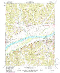 Mokane East Missouri Historical topographic map, 1:24000 scale, 7.5 X 7.5 Minute, Year 1975
