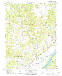 Mokane West Missouri Historical topographic map, 1:24000 scale, 7.5 X 7.5 Minute, Year 1975