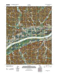 Mokane East Missouri Historical topographic map, 1:24000 scale, 7.5 X 7.5 Minute, Year 2012