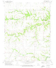 Molino Missouri Historical topographic map, 1:24000 scale, 7.5 X 7.5 Minute, Year 1972