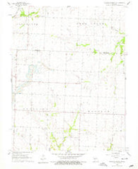 Monegaw Springs NW Missouri Historical topographic map, 1:24000 scale, 7.5 X 7.5 Minute, Year 1960