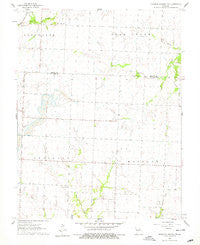 Monegaw Springs NW Missouri Historical topographic map, 1:24000 scale, 7.5 X 7.5 Minute, Year 1960