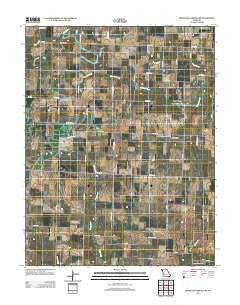 Monegaw Springs NW Missouri Historical topographic map, 1:24000 scale, 7.5 X 7.5 Minute, Year 2011