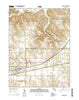 Monroe City Missouri Current topographic map, 1:24000 scale, 7.5 X 7.5 Minute, Year 2014
