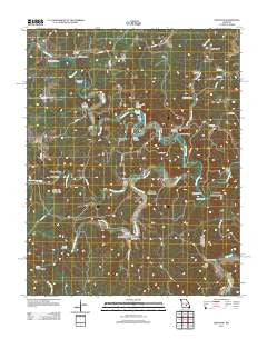 Montauk Missouri Historical topographic map, 1:24000 scale, 7.5 X 7.5 Minute, Year 2011