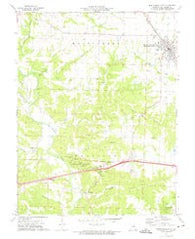 Montgomery City Missouri Historical topographic map, 1:24000 scale, 7.5 X 7.5 Minute, Year 1973
