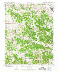 Montgomery City Missouri Historical topographic map, 1:62500 scale, 15 X 15 Minute, Year 1940