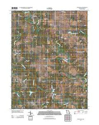 Monticello Missouri Historical topographic map, 1:24000 scale, 7.5 X 7.5 Minute, Year 2012