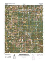 Montier Missouri Historical topographic map, 1:24000 scale, 7.5 X 7.5 Minute, Year 2011