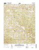 Montier Missouri Current topographic map, 1:24000 scale, 7.5 X 7.5 Minute, Year 2015