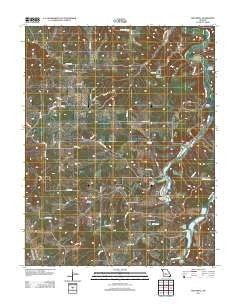 Montreal Missouri Historical topographic map, 1:24000 scale, 7.5 X 7.5 Minute, Year 2011