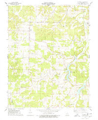 Montreal Missouri Historical topographic map, 1:24000 scale, 7.5 X 7.5 Minute, Year 1976