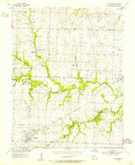 Montrose Missouri Historical topographic map, 1:24000 scale, 7.5 X 7.5 Minute, Year 1953