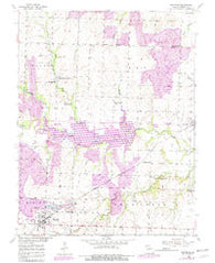 Montrose Missouri Historical topographic map, 1:24000 scale, 7.5 X 7.5 Minute, Year 1953