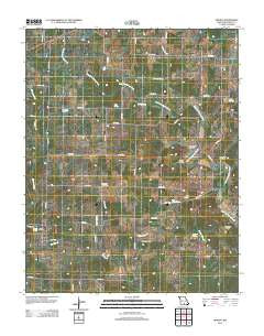 Moody Missouri Historical topographic map, 1:24000 scale, 7.5 X 7.5 Minute, Year 2012