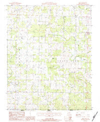 Moody Missouri Historical topographic map, 1:24000 scale, 7.5 X 7.5 Minute, Year 1983