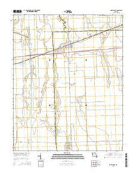 Morehouse Missouri Current topographic map, 1:24000 scale, 7.5 X 7.5 Minute, Year 2015
