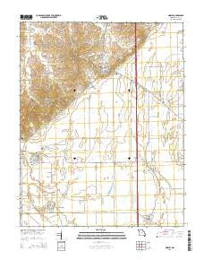 Morley Missouri Current topographic map, 1:24000 scale, 7.5 X 7.5 Minute, Year 2015