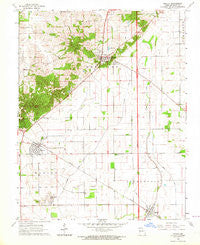 Morley Missouri Historical topographic map, 1:24000 scale, 7.5 X 7.5 Minute, Year 1963