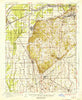 Morley Missouri Historical topographic map, 1:62500 scale, 15 X 15 Minute, Year 1934