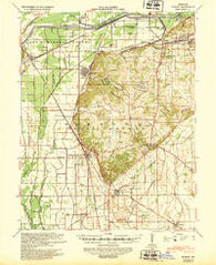 Morley Missouri Historical topographic map, 1:62500 scale, 15 X 15 Minute, Year 1939