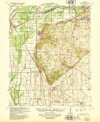 Morley Missouri Historical topographic map, 1:62500 scale, 15 X 15 Minute, Year 1939