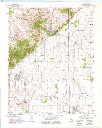 Morley Missouri Historical topographic map, 1:24000 scale, 7.5 X 7.5 Minute, Year 1963
