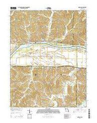 Morrison Missouri Current topographic map, 1:24000 scale, 7.5 X 7.5 Minute, Year 2015