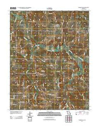 Morrisville Missouri Historical topographic map, 1:24000 scale, 7.5 X 7.5 Minute, Year 2011
