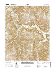 Morrisville Missouri Current topographic map, 1:24000 scale, 7.5 X 7.5 Minute, Year 2015