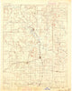 Mound City Kansas Historical topographic map, 1:125000 scale, 30 X 30 Minute, Year 1887